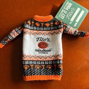TITO’S Handmade Vodka Dog Bottle‎ Sweater